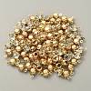 Brass Clear Cubic Zirconia Connector Charms RB-WH0005-002C-KCG-2
