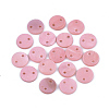 Spray Paint Freshwater Shell Links connectors SHEL-S276-27G-1