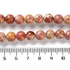 Dyed Natural Regalite/Imperial Jasper/Sea Sediment Jasper Beads Strands G-B124-C01-16-5