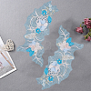 Polyester Embroidery Lace Sewing Ornaments DIY-WH2031-077B-02-7