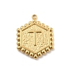 201 Stainless Steel Pendants LS-STAS-R227-01T-G-1