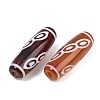 Tibetan Style dZi Beads TDZI-E004-65-3