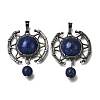 Natural Dyed Lapis Lazuli Pendants GG-CBA7610-03AS-07-1