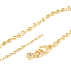 2.5MM Brass Ball Chain Bracelet Making KK-D238-03G-01-2