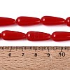 Opaque Glass Beads Strands X-GLAA-Q113-03A-C02-4