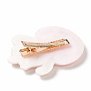 Ocean Theme Jellyfish Acrylic Alligator Hair Clips OHAR-A009-01G-4