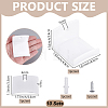 Plastic Hat Hooks for Wall AJEW-WH0481-762C-2