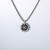 304 Stainless Steel Pendant Necklaces for Men WGABBDF-01-1