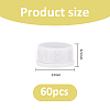 60Pcs Plastic & Carbon Steel Bearing Steel Spin Axis FIND-FH0018-26B-2