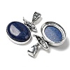 Natural Lapis Lazuli Pendants G-Z050-07C-2