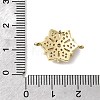 Brass Micro Pave Cubic Zirconia Connector Charms KK-L258-03B-G-3