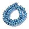 Porcelain Rondelle Beads PORC-Q001-01F-2