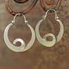 Alloy Hoop Earrings FS-WG733CB-01-1