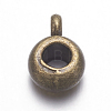 Tibetan Style Tube Bails LS-WAB017H-AB-RS-1