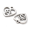 316 Surgical Stainless Steel Charms STAS-Q314-09P-2