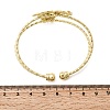 Brass Micro Pave Cubic Zirconia Cuff Bangles BJEW-F526-05G-5