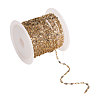 304 Stainless Steel Dapped Chains CHS-CJC0001-04G-1