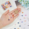 100Pcs Glass Charms FIND-HY0001-41-3
