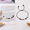 DIY Morse Code Message Bracelet Making Kit DIY-CF0001-15-6