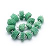 Natural Druzy Quartz Crystal Beads Strands G-F582-B10-2