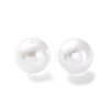 Plastic Imitation Pearl Beads FIND-M059-01B-09-2