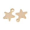 201 Stainless Steel Charms STAS-F039-04A-G-3