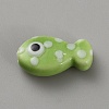 Handmade Porcelain Beads PORC-WH20001-02I-1