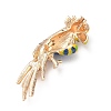 Parrot Alloy Enamel Brooch JEWB-K039-01A-KCG-2
