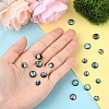 20Pcs 2 Styles Natural Paua Shell Cabochons SHEL-YW0001-09-3