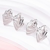 304 Stainless Steel Stud Earrings for Women EJEW-K306-07P-3