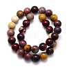 Natural Mookaite Round Beads Strands G-O047-12-10mm-5