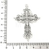 Tibetan Style Zinc Alloy Big Pendants TIBEP-R334-117AS-RS-3