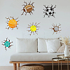 US 1 Set PET Hollow Out Drawing Painting Stencils DIY-MA0001-45-7