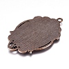 Tibetan Style Pendant Cabochon Settings LS-TIBEP-A22962-R-FF-2