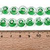 Glass Enamel Beads Strands GLAA-Q112-01A-04-4