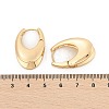 Brass Hoop Earrings for Women EJEW-U041-04G-5