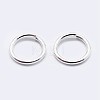 925 Sterling Silver Open Jump Rings STER-F036-02S-0.5x5mm-2