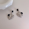 Unique Heart-shaped Earrings for Stylish and Trendy Look QS5512-1-1