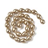 Electroplated Shell Pearl Beads Strands SH-CBA6AE6-01A-3