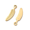 304 Stainless Steel Pendants STAS-Z184-13G-02-2