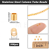 300Pcs 201 Stainless Steel Crimp Beads STAS-BBC0009-77A-2