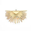 304 Stainless Steel Big Pendants STAS-N109-88G-1