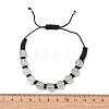 Nylon Rope Braided Bracelet for Women BJEW-Z156-03AS-02-5