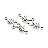 Tibetan Style Alloy Links/Connectors PALLOY-T090-93AS-2