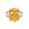 Brass Micro Pave Cubic Zirconia Finger Rings FS-WGEECB6-02-1