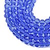 Transparent Glass Beads Strands LS-GLAA-G125-01A-06-3