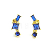 S925 Sterling Silver Geometric Stud Earrings WD8941-4-1