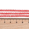Dyed Synthetic Rhodochrosite Beads Strands GG-CBA0389-A03-3mm-5