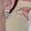 Alloy Rhinestone Studs Earring WG46953-106-1