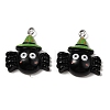 Opaque Resin Pendants RESI-CJC0012-19A-2